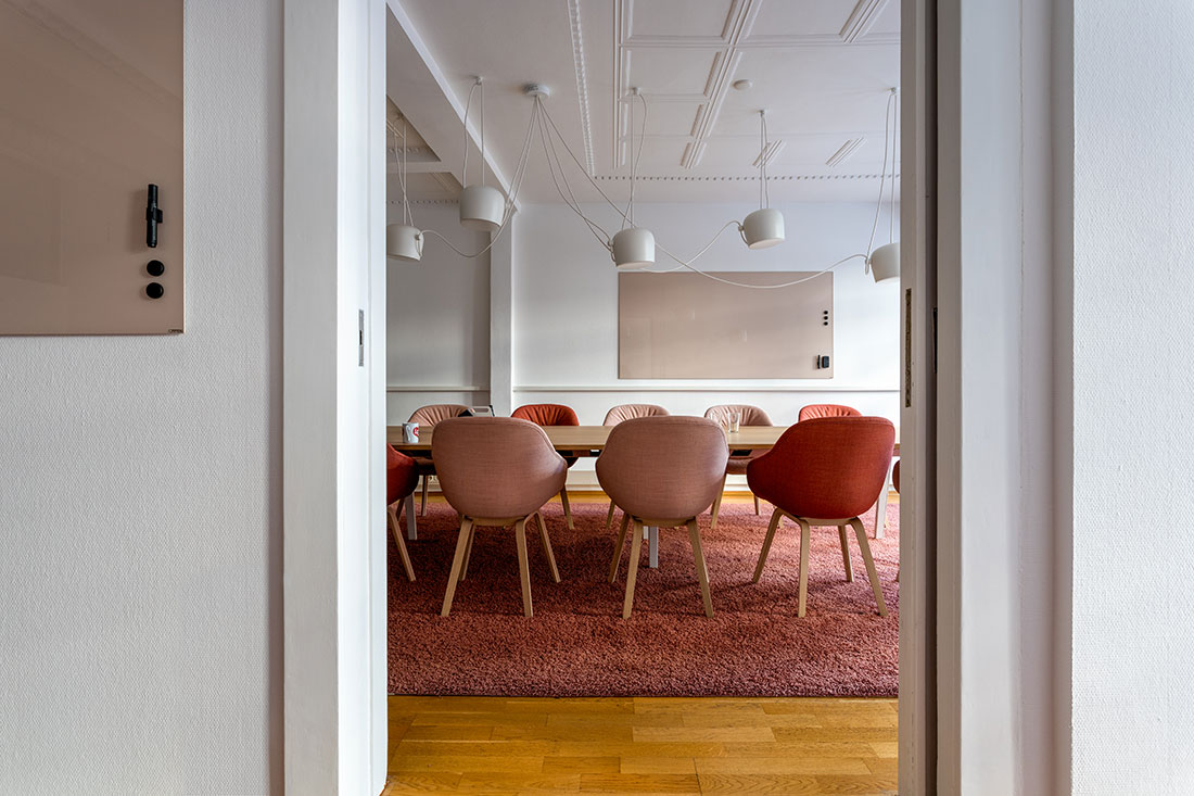 oddity Meeting Space & Lounge: Perspektive aus der Lounge